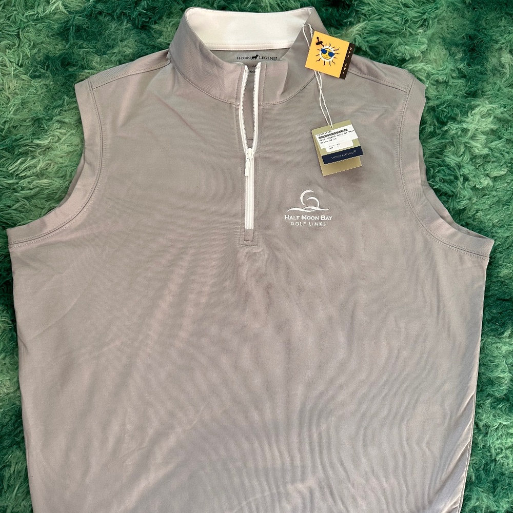 Horn Legend Mens Qz Vest, Large, Gray